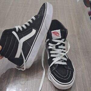 Vans Classic Black and White High-Tops